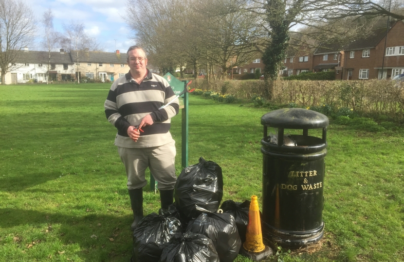 Mark at a Community Litterpick