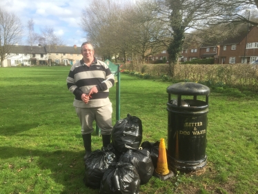 Mark at a Community Litterpick