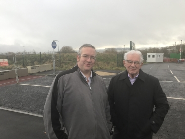 Chris and Mark on Charlton Road